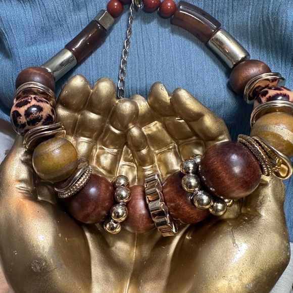 Chunky long, necklace, Pro, cold unique, one-of-a-kind - Picture 12 of 13